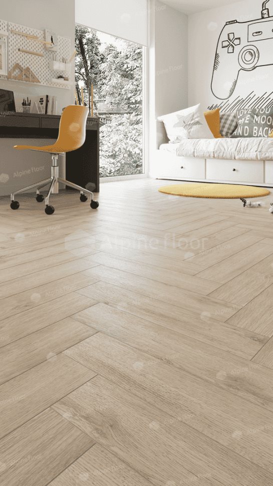 Виниловый ламинат "Alpine Floor" Parquet Light Дуб Медия (600*125*4 мм) — купить в Краснодаре
