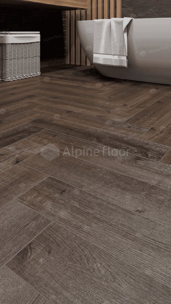 Виниловый ламинат "Alpine Floor" Parquet Light Дуб Альферац (600*125*4 мм) — купить в Краснодаре