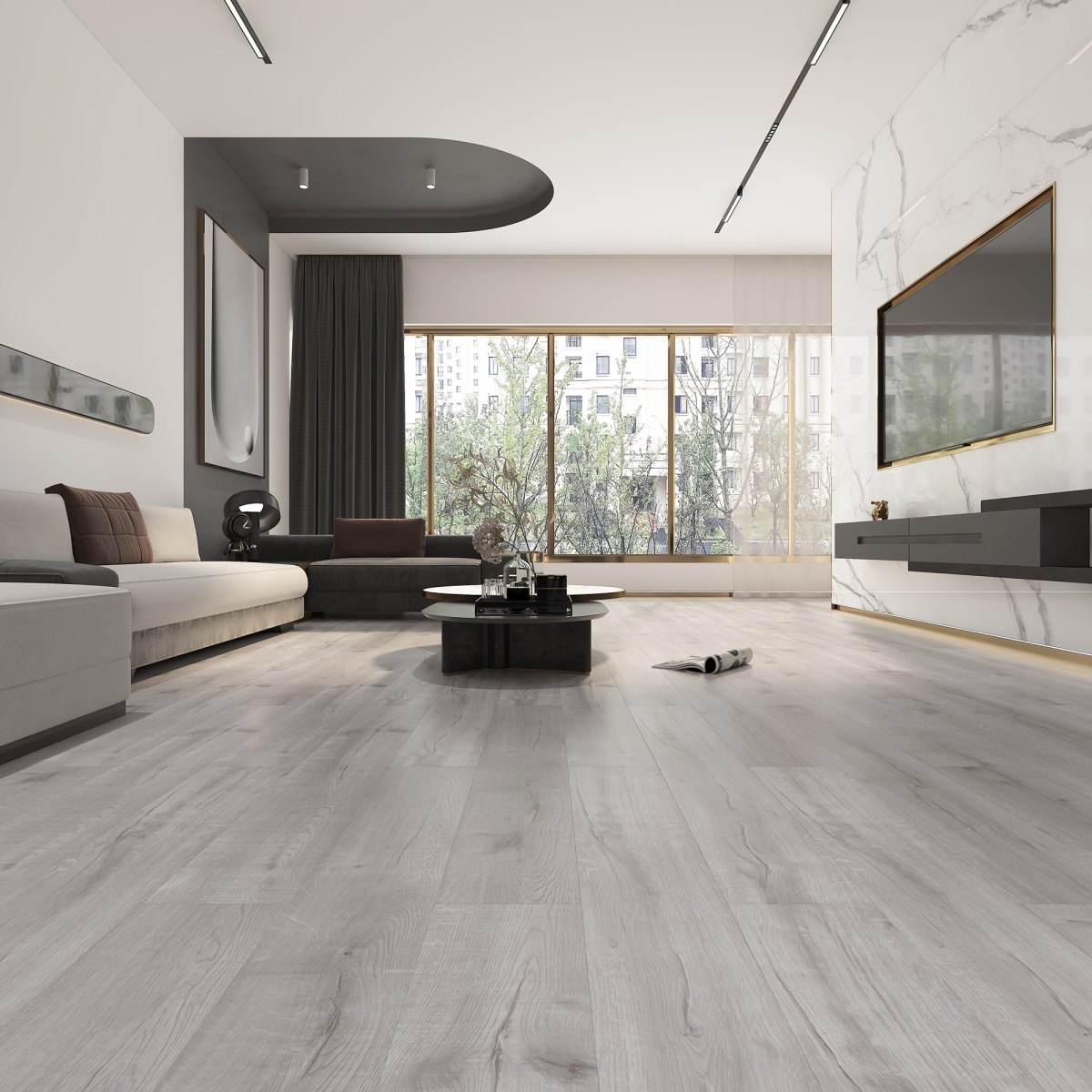 SPC ламинат "OneFloor" ЕСО 5050 (4V фаска) (1220*184*4 мм) — купить в Краснодаре