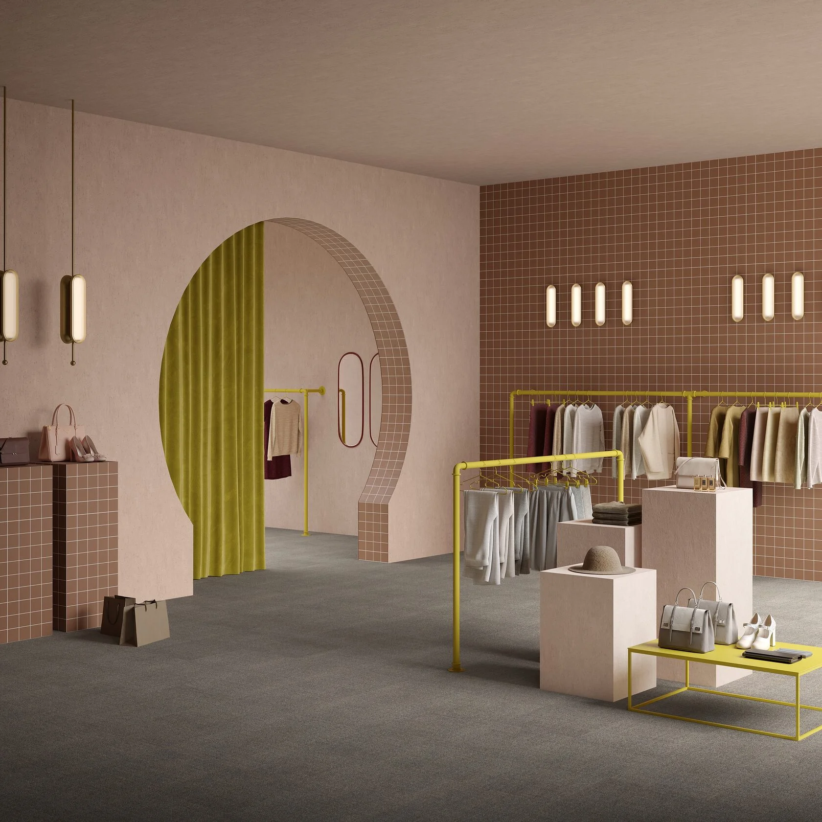 Ковровая плитка Mantra Tile 89 (500*500*6 мм) — купить в Краснодаре