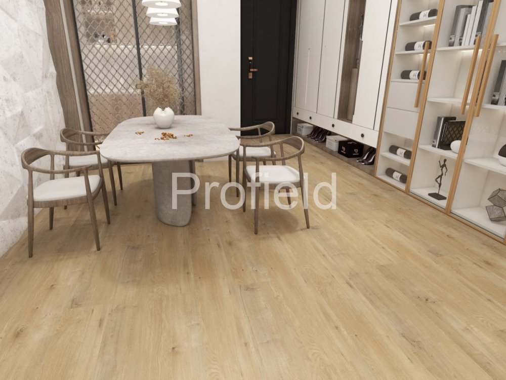 HSPC ламинат "Profield" Дуб Сиена (1200*228*5,5 мм) — купить в Краснодаре