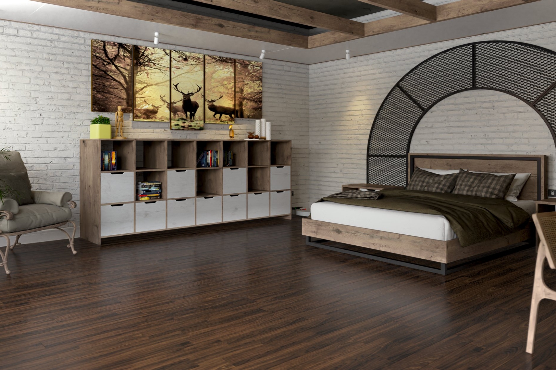 Инженерный паркет «Damy Floor» Каштановый — купить в Краснодаре