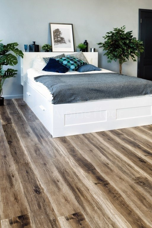 Кварцвиниловая плитка "Alpine Floor" Орех Светлый (1219*184*3мм) — купить в Краснодаре