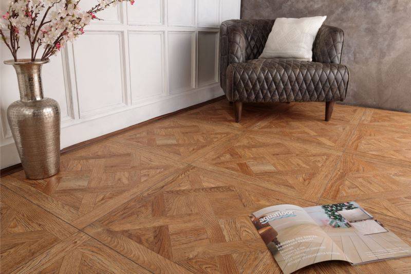 Замковая ПВХ плитка "Aquafloor" AF7004VS (600*600*7 мм) — купить в Краснодаре