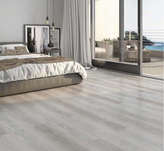 SPC ламинат "CronaFloor" Wood 4V Дуб Мане (1200*180*4 мм) — купить в Краснодаре