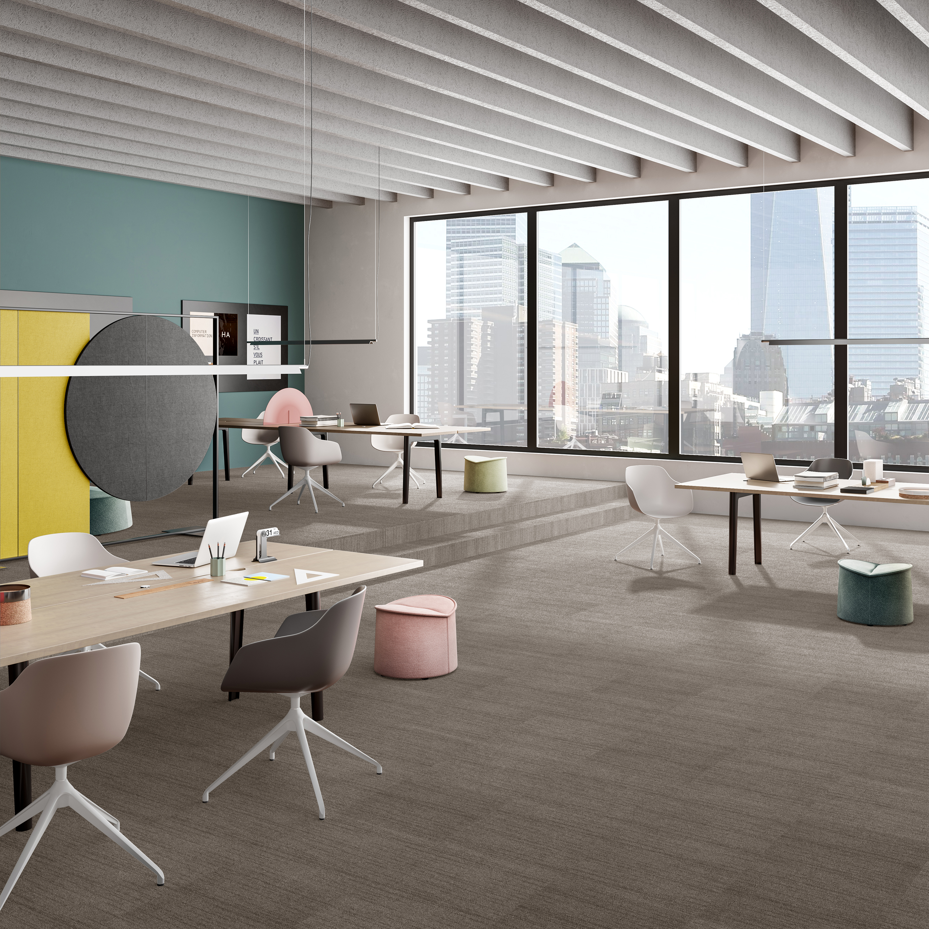 Ковровая плитка Marvel Tile 94 (500*500*6 мм) — купить в Краснодаре