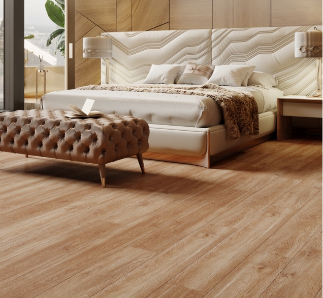 SPC ламинат "CronaFloor" Wood 4V Дуб Монтара (1200*180*4 мм) — купить в Краснодаре