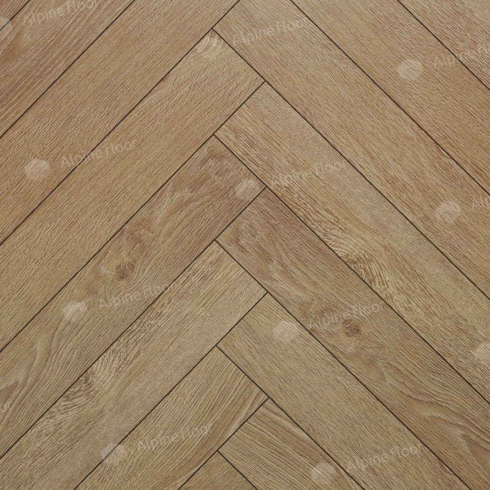 Ламинат "Alpine Floor" Herringbone 12 Дуб Тироль (600*100*12 мм) — купить в Краснодаре