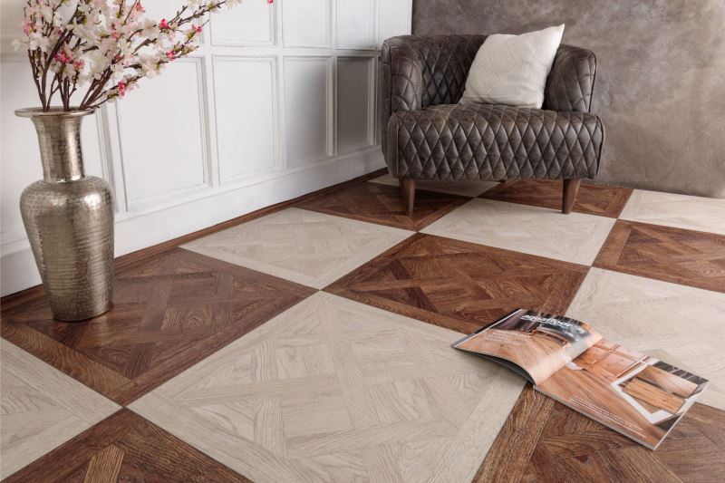 Замковая ПВХ плитка "Aquafloor" AF7001VS (600*600*7 мм) — купить в Краснодаре