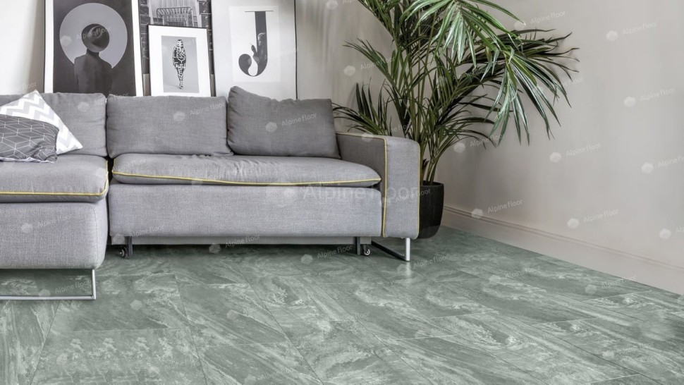 Виниловая плитка "Alpine Floor" Light Stone Хэмпшир (608*303*2,5 мм) — купить в Краснодаре