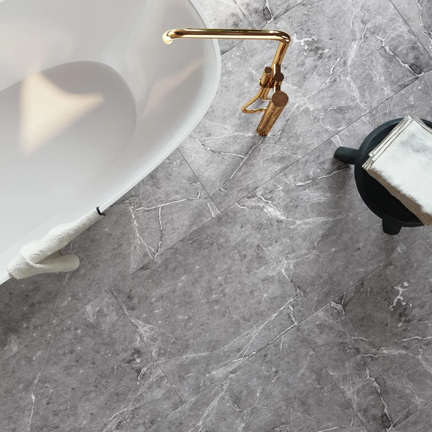 SPC ламинат "Invictus" Hudson Stone Silver (907*450*6мм) — купить в Краснодаре