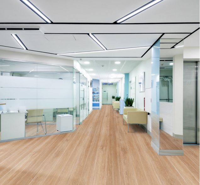 SPC ламинат "CronaFloor" Wood 4V Дуб Монтара (1200*180*4 мм) — купить в Краснодаре