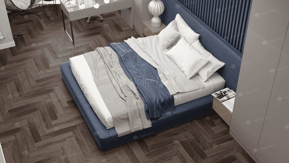 Виниловый ламинат "Alpine Floor" Parquet Light Дуб Фафнир (600*125*4 мм) — купить в Краснодаре