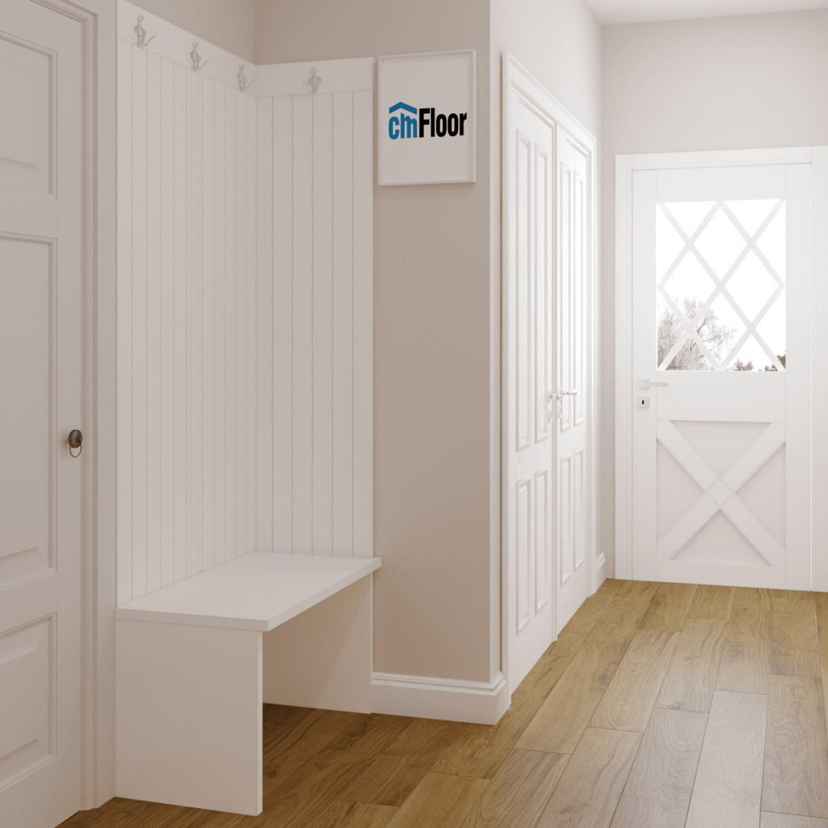 Виниловое напольное покрытие ScandiWood 04 Орех Американский (180*1220*5 мм) — купить в Краснодаре