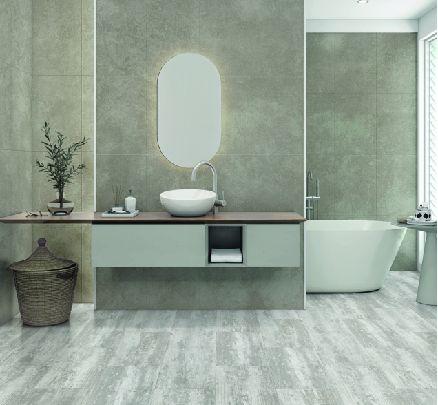 SPC ламинат "CronaFloor" Stone 4V Дублин (600*300*4 мм) — купить в Краснодаре