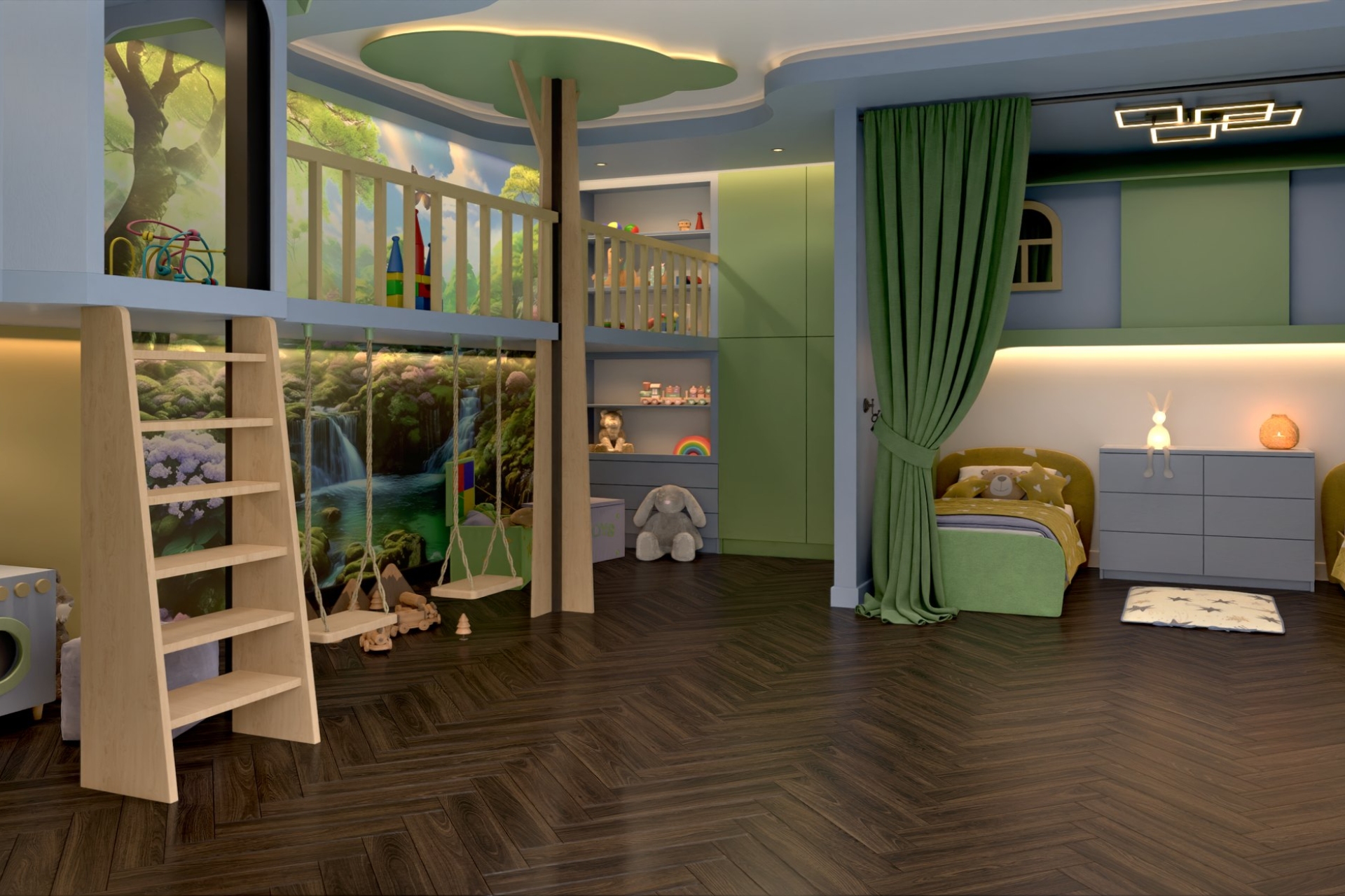 Инженерный паркет «Damy Floor» Каштановый (укладка елочкой) — купить в Краснодаре