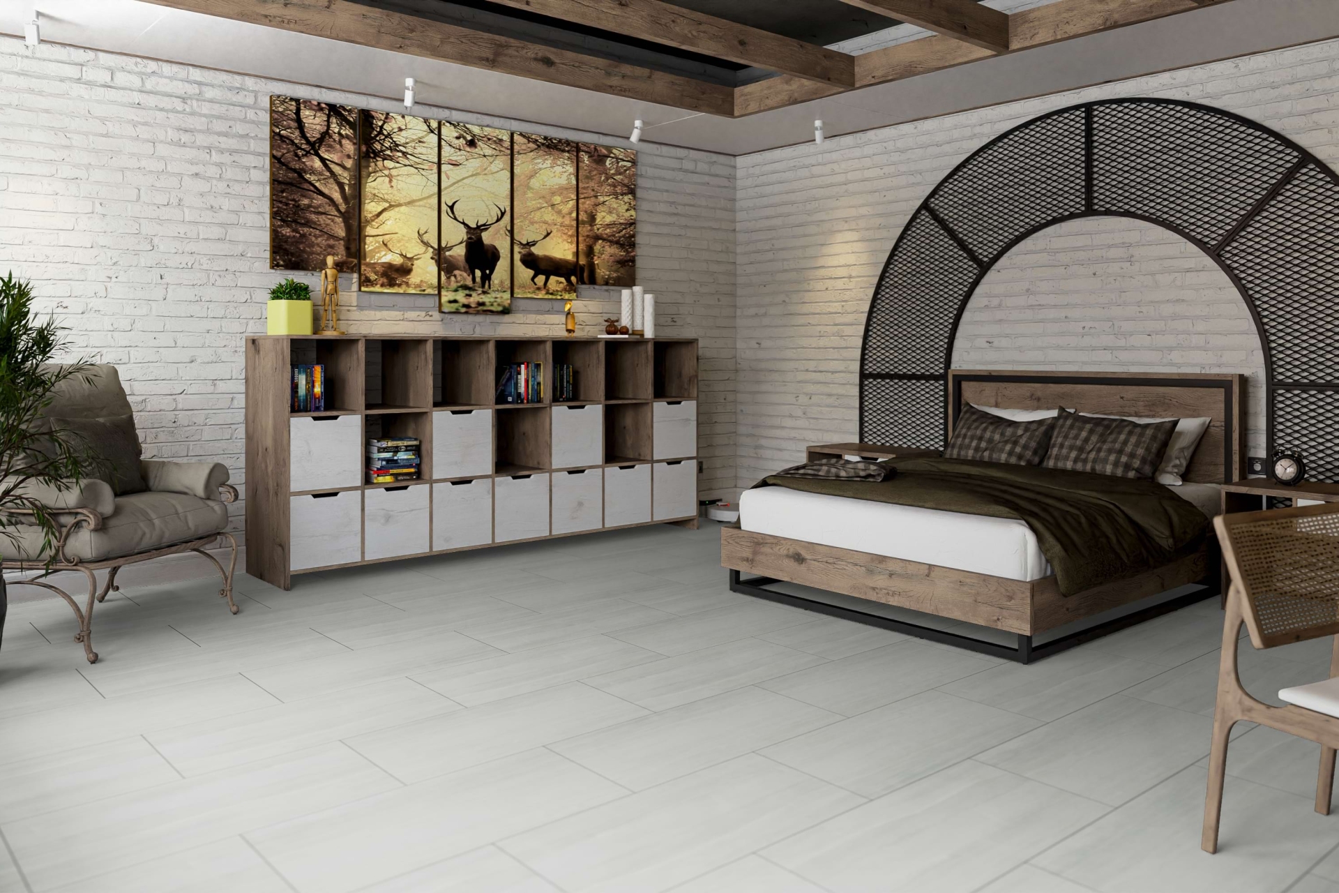 Усовершенствованная кварц-виниловая плитка «Damy Floor» Кайлас (912,4*455,2*2,5 мм) — купить в Краснодаре