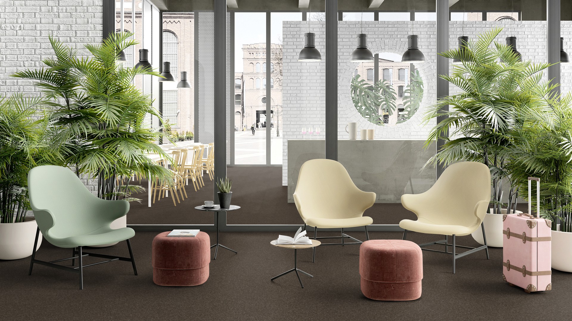 Ковровая плитка Medusa Tile 43 (500*500*5 мм) — купить в Краснодаре