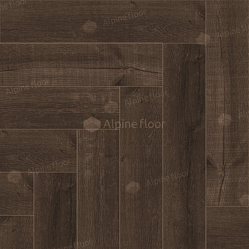 Виниловый ламинат "Alpine Floor" Parquet Light Дуб Альферац (600*125*4 мм) — фото и характеристики